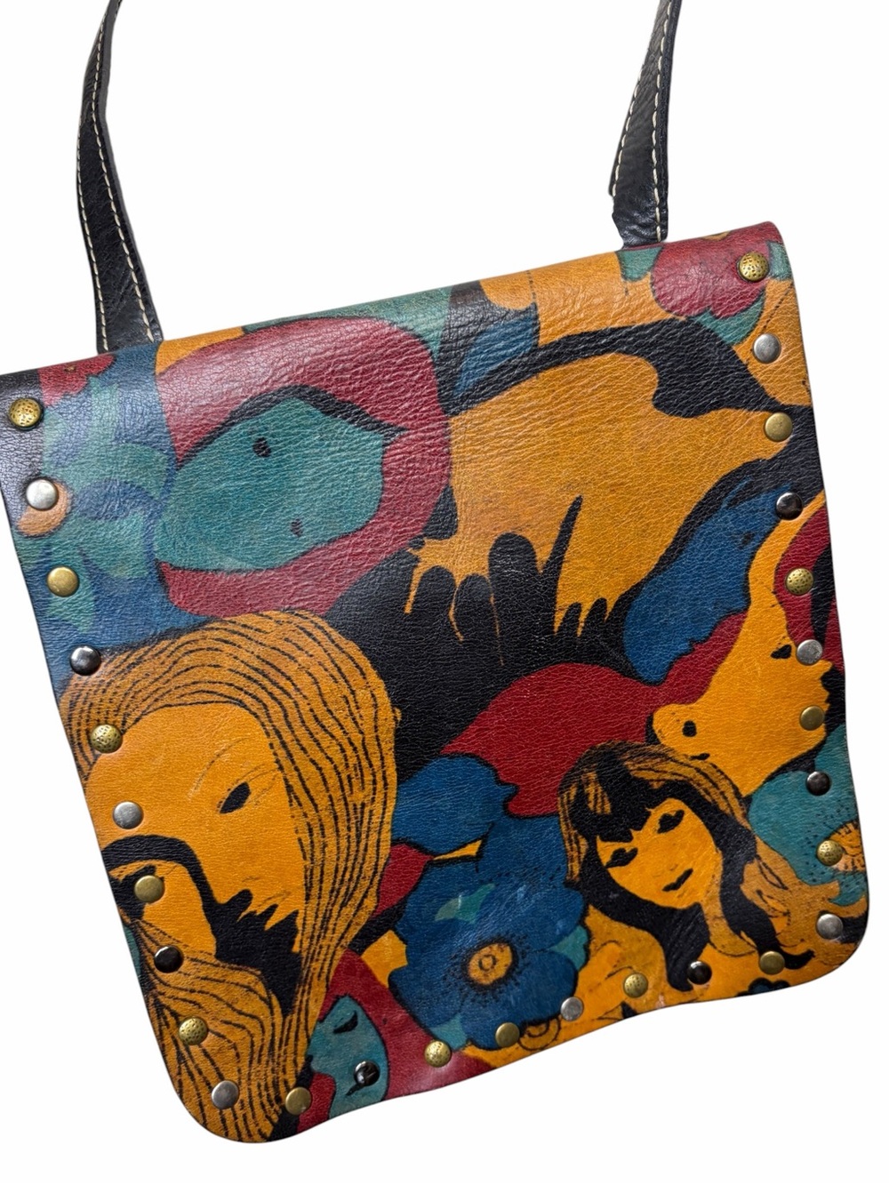 Patricia Nash Mod World Girl Power Crossbody purse - Picture 2 of 13